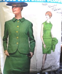 1631 PATERSON 66 CURVE JACKET,SHELL BLOUSE,SKIRT PATTERN 18 38